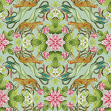 CLARKE AND CLARKE W0131/01.CAC.0 MENAGERIE WP AQUA Wallpaper - Eade's Wallpaper