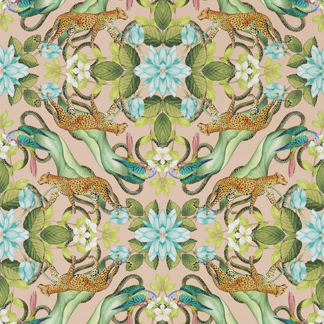 CLARKE AND CLARKE W0131/02.CAC.0 MENAGERIE WP BLUSH Wallpaper - Eade's Wallpaper