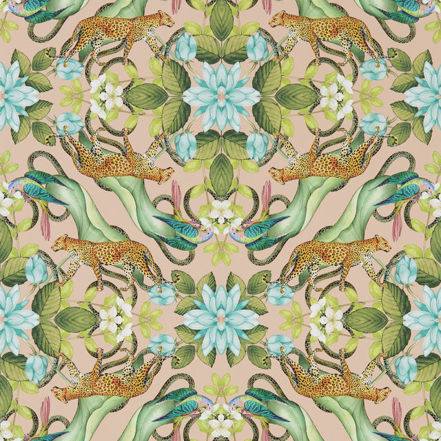 CLARKE AND CLARKE W0131/02.CAC.0 MENAGERIE WP BLUSH Wallpaper - Eade's Wallpaper