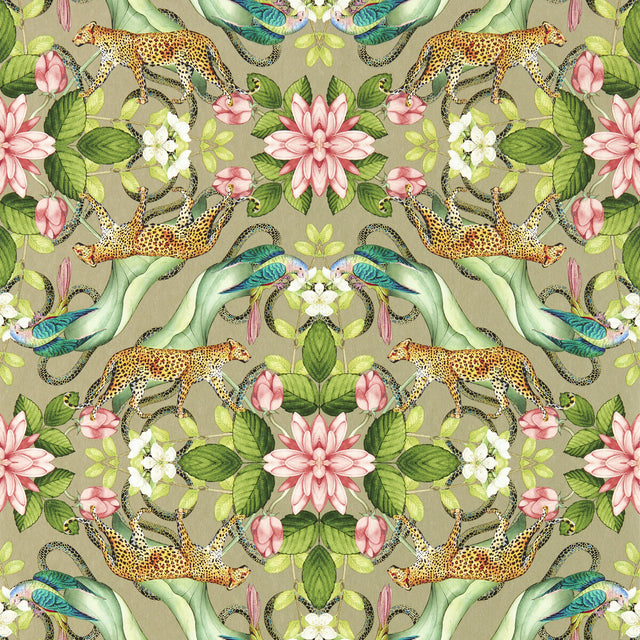 CLARKE AND CLARKE W0131/03.CAC.0 MENAGERIE WP GILVER Wallpaper - Eade's Wallpaper