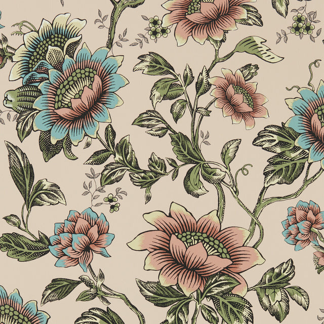 CLARKE AND CLARKE W0134/01.CAC.0 TONQUIN WP BLUSH Wallpaper - Eade's Wallpaper