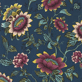 CLARKE AND CLARKE W0134/03.CAC.0 TONQUIN WP MIDNIGHT Wallpaper - Eade's Wallpaper