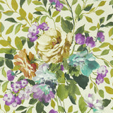 CLARKE AND CLARKE W0139/01.CAC.0 BLOOM AMETHYST WP Wallpaper - Eade's Wallpaper