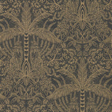 CLARKE AND CLARKE W0141/01.CAC.0 LEOPARDO ANTIQUE/NOIR WP Wallpaper - Eade's Wallpaper