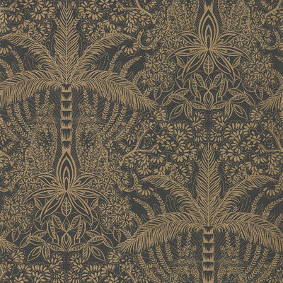 CLARKE AND CLARKE W0141/01.CAC.0 LEOPARDO ANTIQUE/NOIR WP Wallpaper - Eade's Wallpaper