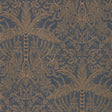 CLARKE AND CLARKE W0141/02.CAC.0 LEOPARDO COPPER/MIDNIGHT WP Wallpaper - Eade's Wallpaper
