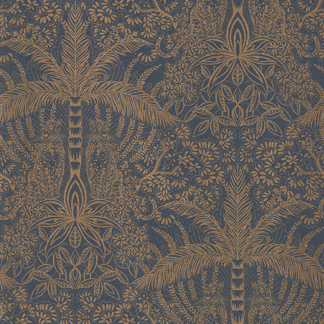 CLARKE AND CLARKE W0141/02.CAC.0 LEOPARDO COPPER/MIDNIGHT WP Wallpaper - Eade's Wallpaper