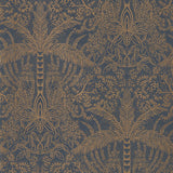 CLARKE AND CLARKE W0141/02.CAC.0 LEOPARDO COPPER/MIDNIGHT WP Wallpaper - Eade's Wallpaper