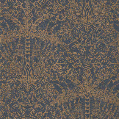CLARKE AND CLARKE W0141/02.CAC.0 LEOPARDO COPPER/MIDNIGHT WP Wallpaper - Eade's Wallpaper