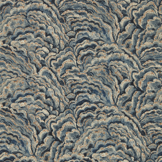 CLARKE AND CLARKE W0142/04.CAC.0 LUMINO MIDNIGHT/COPPER WP Wallpaper - Eade's Wallpaper