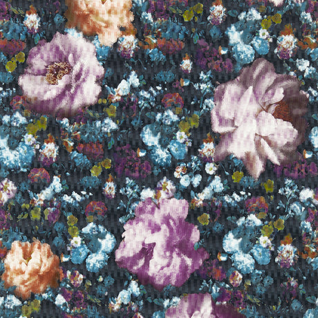 CLARKE AND CLARKE W0148/01.CAC.0 CAMILE MIDNIGHT WP Wallpaper - Eade's Wallpaper