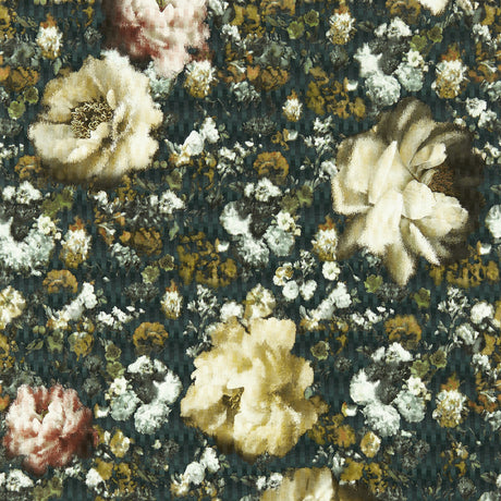 CLARKE AND CLARKE W0148/03.CAC.0 CAMILE TEAL/SPICE WP Wallpaper - Eade's Wallpaper
