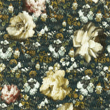 CLARKE AND CLARKE W0148/03.CAC.0 CAMILE TEAL/SPICE WP Wallpaper - Eade's Wallpaper