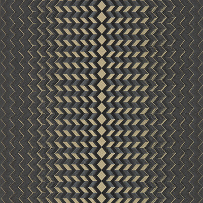 CLARKE AND CLARKE W0150/02.CAC.0 FRAGMENT CHARCOAL/GOLD WP Wallpaper - Eade's Wallpaper