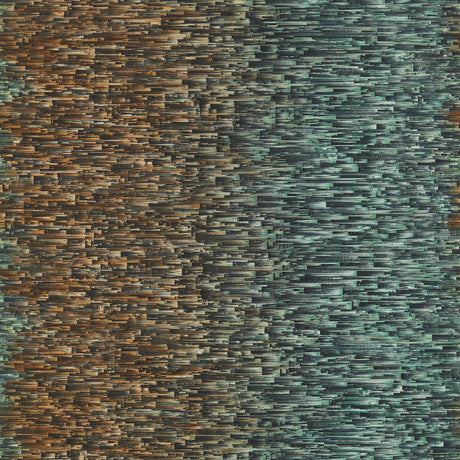 CLARKE AND CLARKE W0153/03.CAC.0 OMBRE TEAL/SPICE WP Wallpaper - Eade's Wallpaper