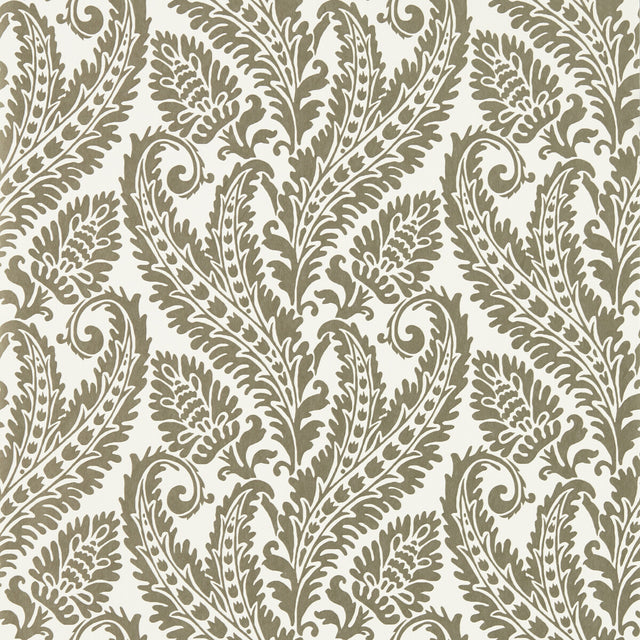 CLARKE AND CLARKE W0161/02.CAC.0 REGALE GILVER IVORY WP Wallpaper - Eade's Wallpaper