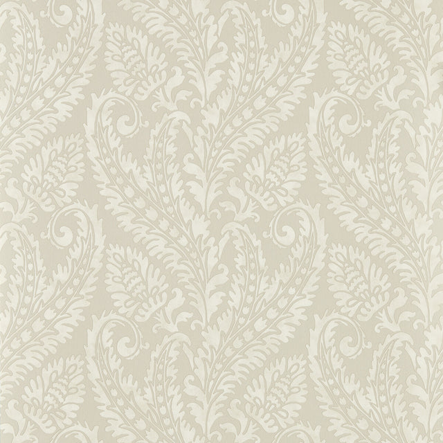 CLARKE AND CLARKE W0161/03.CAC.0 REGALE IVORY MOCHA WP Wallpaper - Eade's Wallpaper