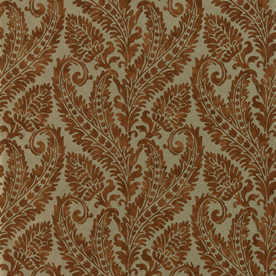 CLARKE AND CLARKE W0161/04.CAC.0 REGALE RUSSET GILVER WP Wallpaper - Eade's Wallpaper