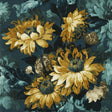 CLARKE AND CLARKE W0162/01.CAC.0 SUNFOREST DENIM OCHRE WP Wallpaper - Eade's Wallpaper