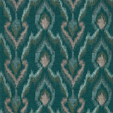 CLARKE AND CLARKE W0170/03.CAC.0 VELLUTO TEAL WP Wallpaper - Eade's Wallpaper