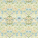 CLARKE AND CLARKE W0171/01.CAC.0 STRAWBERRY THIEF APPLE WP Wallpaper - Eade's Wallpaper