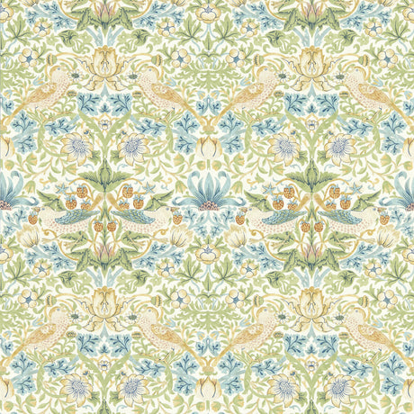 CLARKE AND CLARKE W0171/01.CAC.0 STRAWBERRY THIEF APPLE WP Wallpaper - Eade's Wallpaper