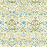 CLARKE AND CLARKE W0171/01.CAC.0 STRAWBERRY THIEF APPLE WP Wallpaper - Eade's Wallpaper