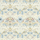 CLARKE AND CLARKE W0171/03.CAC.0 STRAWBERRY THIEF LINEN WP Wallpaper - Eade's Wallpaper