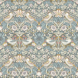 CLARKE AND CLARKE W0171/05.CAC.0 STRAWBERRY THIEF SLATE WP Wallpaper - Eade's Wallpaper