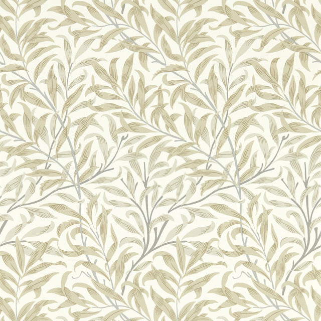 CLARKE AND CLARKE W0172/03.CAC.0 WILLOW BOUGHS LINEN WP Wallpaper - Eade's Wallpaper
