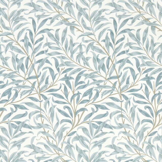CLARKE AND CLARKE W0172/04.CAC.0 WILLOW BOUGHS MINERAL WP Wallpaper - Eade's Wallpaper