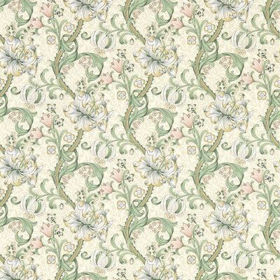 CLARKE AND CLARKE W0174/01.CAC.0 GOLDEN LILY LINEN WP Wallpaper - Eade's Wallpaper