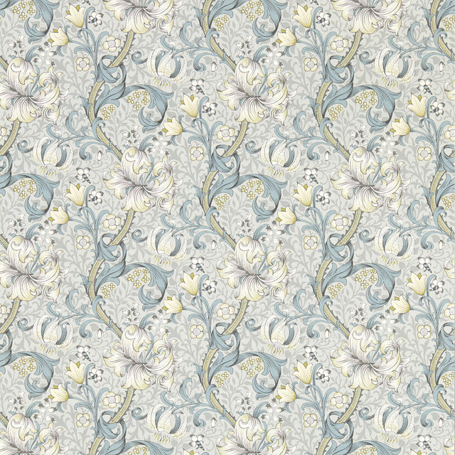 CLARKE AND CLARKE W0174/02.CAC.0 GOLDEN LILY SLATE WP Wallpaper - Eade's Wallpaper