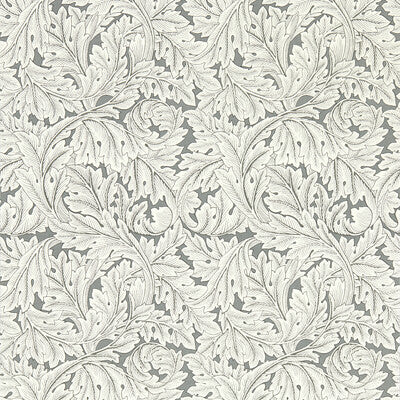 CLARKE AND CLARKE W0175/02.CAC.0 ACANTHUS SLATE WP Wallpaper - Eade's Wallpaper