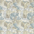 CLARKE AND CLARKE W0175/03.CAC.0 ACANTHUS DOVE WP Wallpaper - Eade's Wallpaper