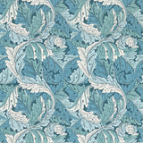CLARKE AND CLARKE W0175/04.CAC.0 ACANTHUS TEAL WP Wallpaper - Eade's Wallpaper