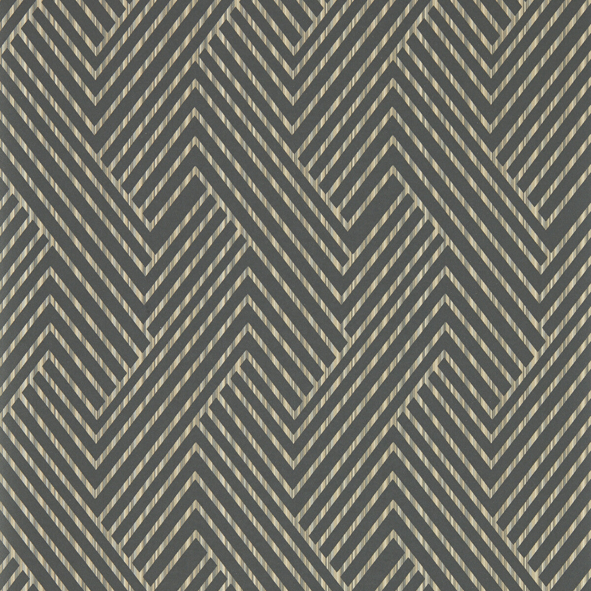 CLARKE AND CLARKE W0181/01.CAC.0 GRASSETTO CHARCOAL WP Wallpaper - Eade's Wallpaper