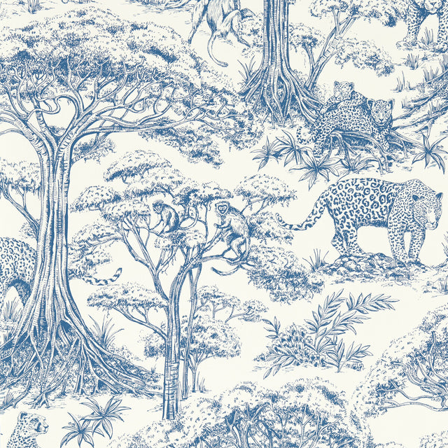 CLARKE AND CLARKE W0185/01.CAC.0 KISUMU CARIBBEAN WP Wallpaper - Eade's Wallpaper