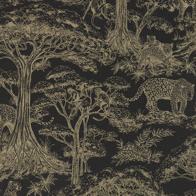 CLARKE AND CLARKE W0185/04.CAC.0 KISUMU NOIR/LUXE WP Wallpaper - Eade's Wallpaper