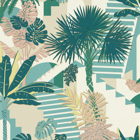 CLARKE AND CLARKE W0186/02.CAC.0 MALINDI MINERAL/BLUSH WP Wallpaper - Eade's Wallpaper