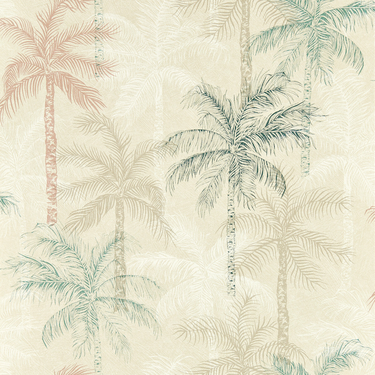 CLARKE AND CLARKE W0189/03.CAC.0 PALMYRA MINERAL/BLUSH WP Wallpaper - Eade's Wallpaper