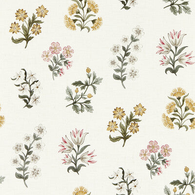 CLARKE AND CLARKE W0194/01.CAC.0 LEIDEN BLUSH OCHRE WP Wallpaper - Eade's Wallpaper