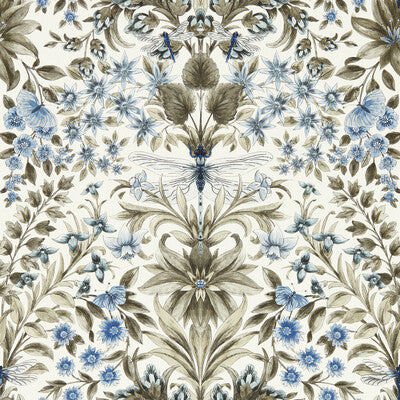 CLARKE AND CLARKE W0196/01.CAC.0 MIRABELL DENIM WP Wallpaper - Eade's Wallpaper