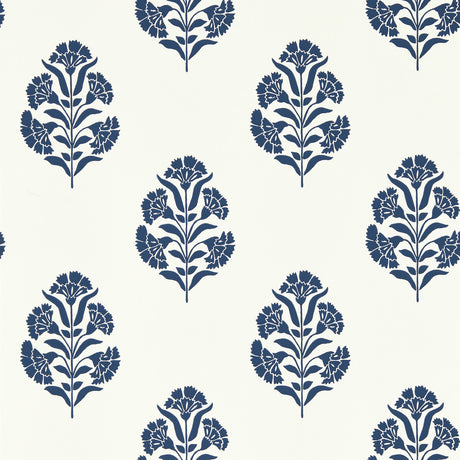CLARKE AND CLARKE W0199/03.CAC.0 STANDEN MIDNIGHT WP Wallpaper - Eade's Wallpaper