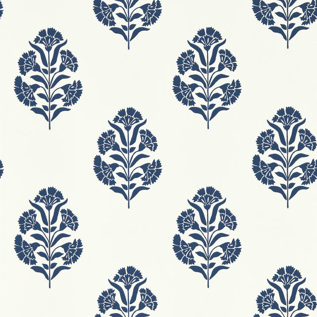 CLARKE AND CLARKE W0199/03.CAC.0 STANDEN MIDNIGHT WP Wallpaper - Eade's Wallpaper