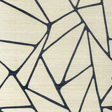 KRAVET COUTURE W3400.516.0 TO THE POINT INDIGO Wallpaper - Eade's Wallpaper