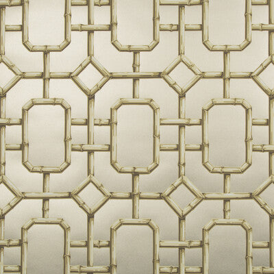 KRAVET COUTURE W3404.416.0 BAMBU FRET PEWTER Wallpaper - Eade's Wallpaper