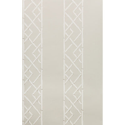 KRAVET DESIGN W3502.16.0 LATTICEWORK PLATINUM Wallpaper - Eade's Wallpaper