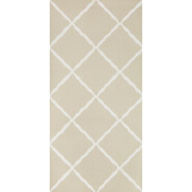 KRAVET DESIGN W3504.16.0 IKATRELLIS LINEN Wallpaper - Eade's Wallpaper