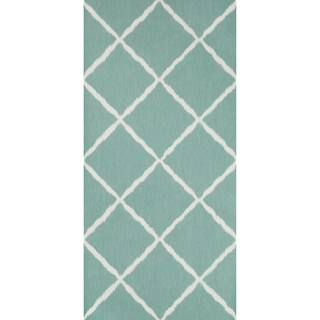 KRAVET DESIGN W3504.3.0 IKATRELLIS AEGEAN Wallpaper - Eade's Wallpaper
